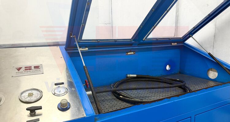 Ống xịt nước cao áp BPK Parker 1/2'' bấm 2 đầu thẳng DIN
