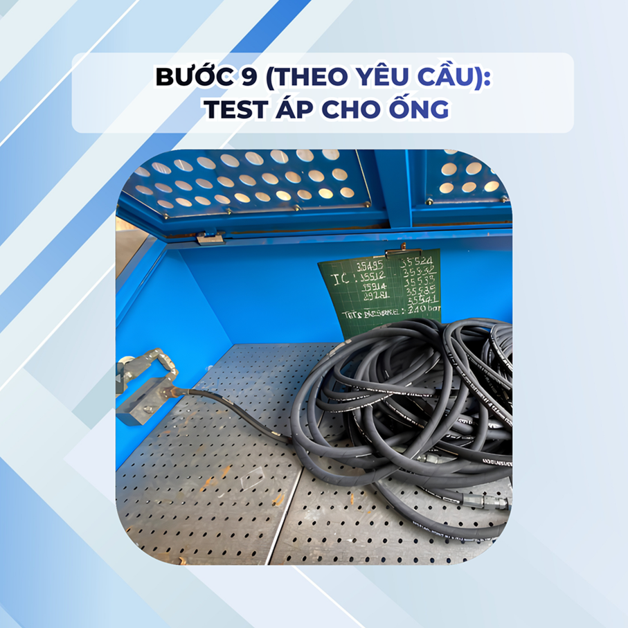 Bước 9 (Theo yêu cầu)_  Test áp cho ống