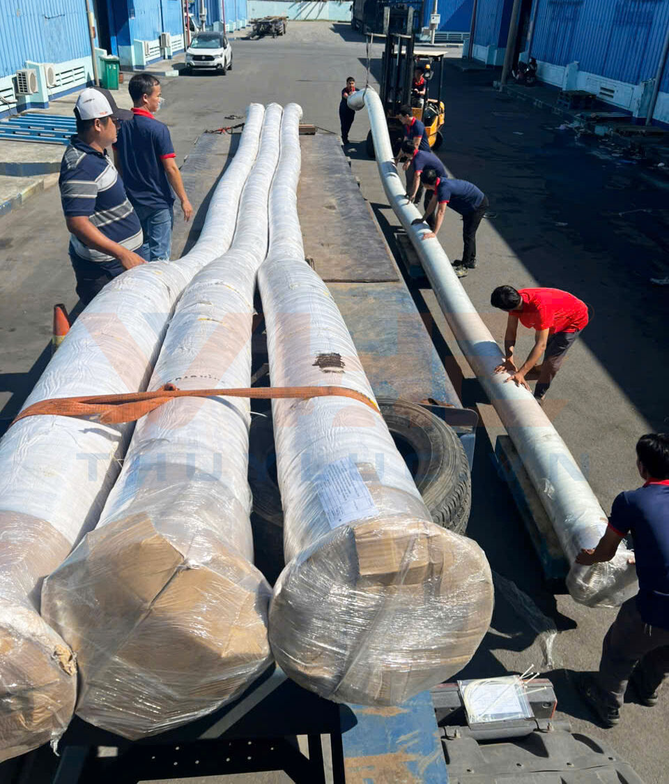 Sucessfully Manufacture 10-inch Water Pipes in Vietnam