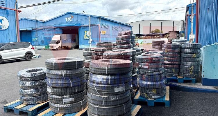 20 thousand meters of hydraulic hoses have arrived at the warehouse of VHE Company