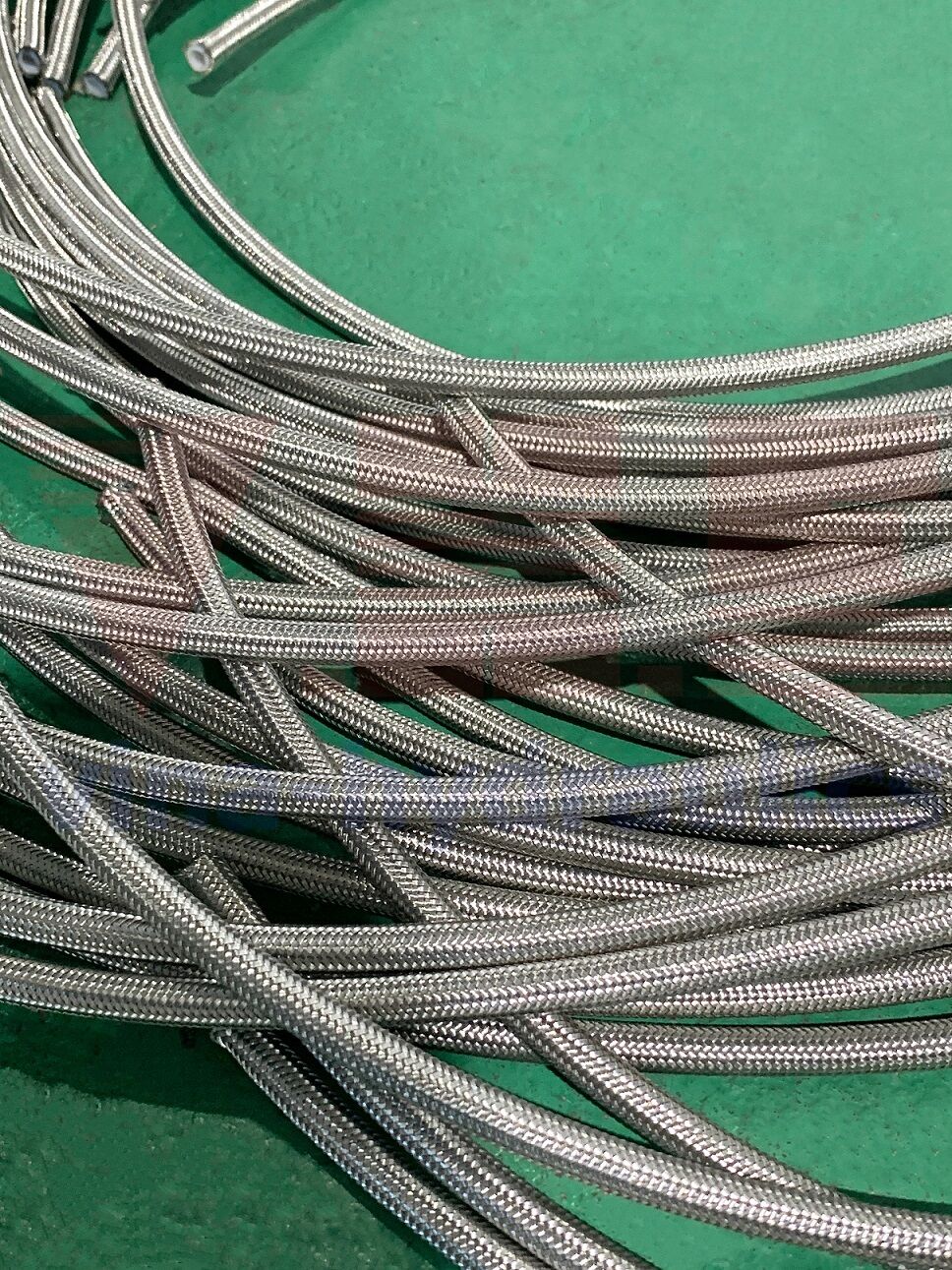 14'' stainless steel coated teflon hydraulic hose, PTFE-SS-04