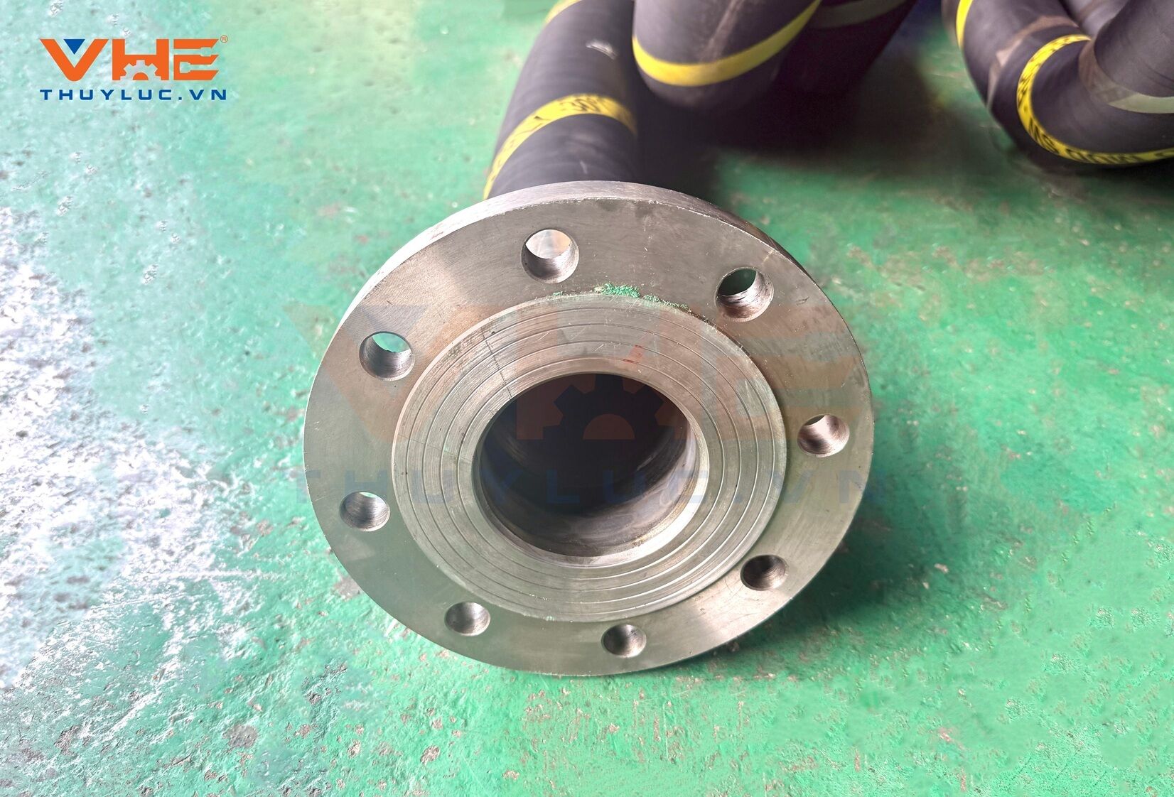 Crimping the Alfagomma 648AA 4'' hose