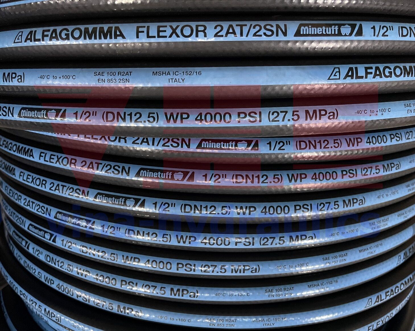 Alfagomma Flexor Minetuff Hydraulic Hose