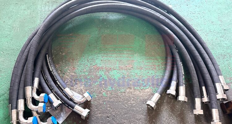 Gia công bấm đầu các loại ống thủy lực Alfagomma