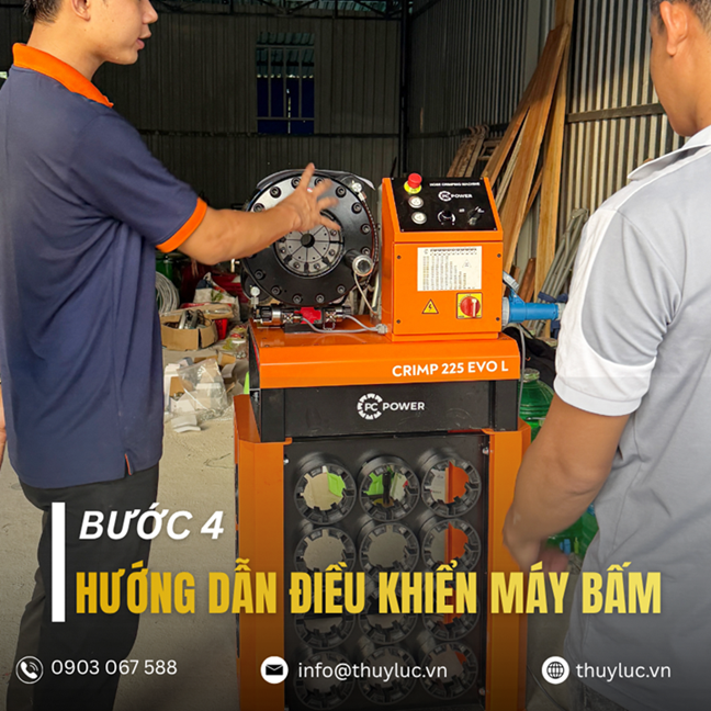 4. Hướng dẫn chi tiết điều khiển máy cho kỹ thuật viên xưởng