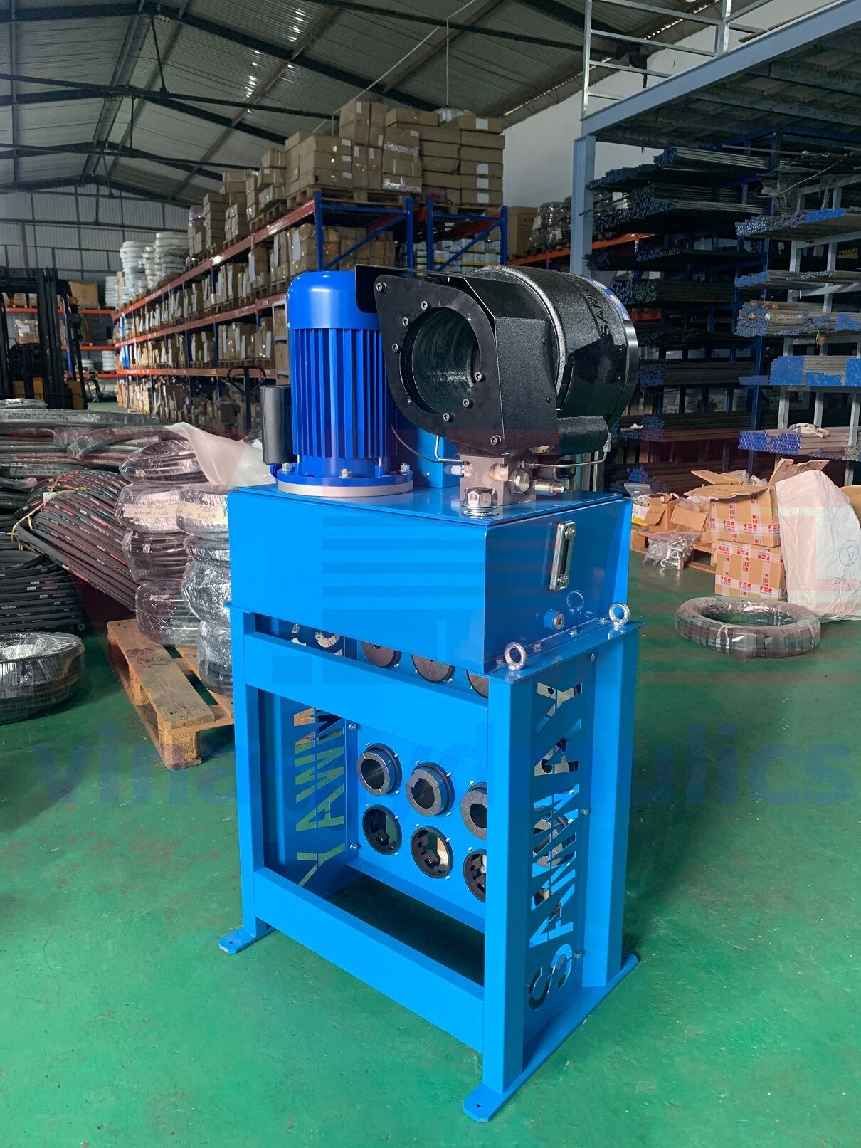 P23 SAMWAY hydraulic hose pressing machine