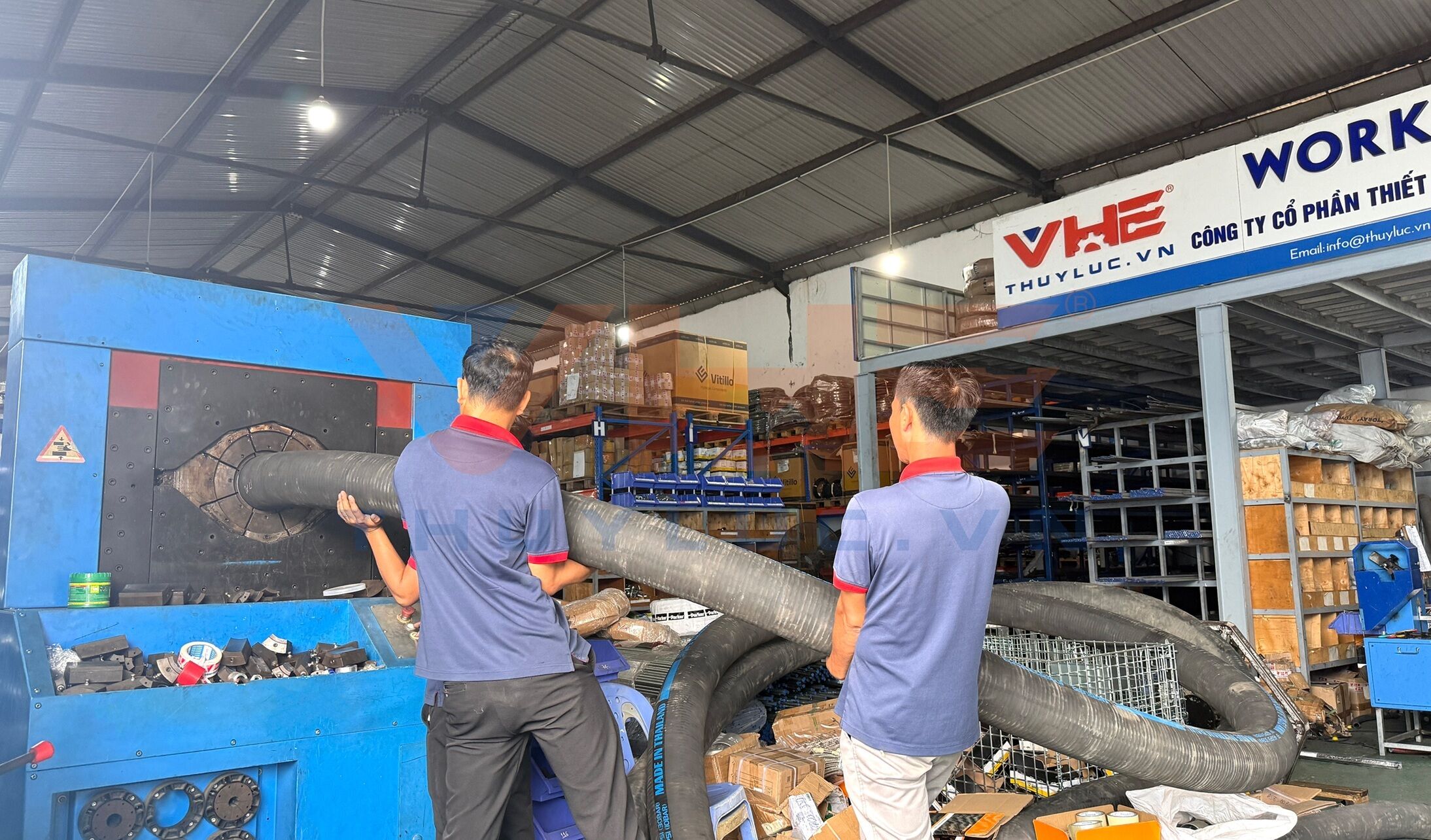 Đơn vị gia công bấm ống cỡ lớn tại TP. Hồ Chí Minh