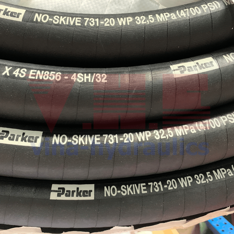 Ống thủy lực bện 4 lớp thép 731MSHA-20 4SH Parker