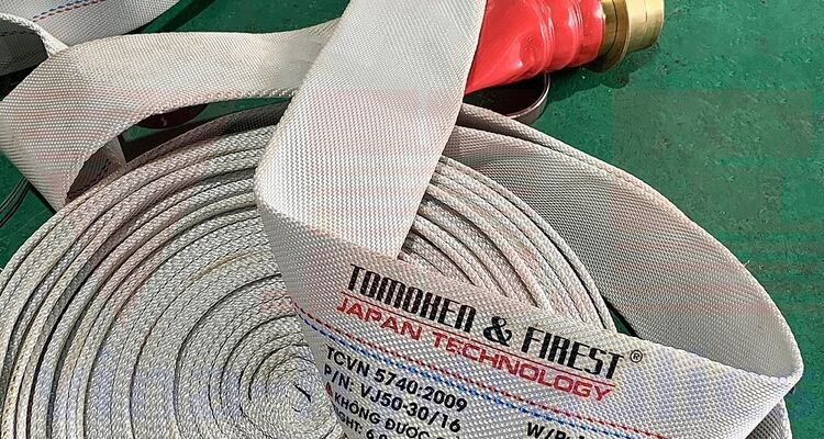 VHE receive the order pressing the ferrules for leaking Tomoken & Firest fire hoses