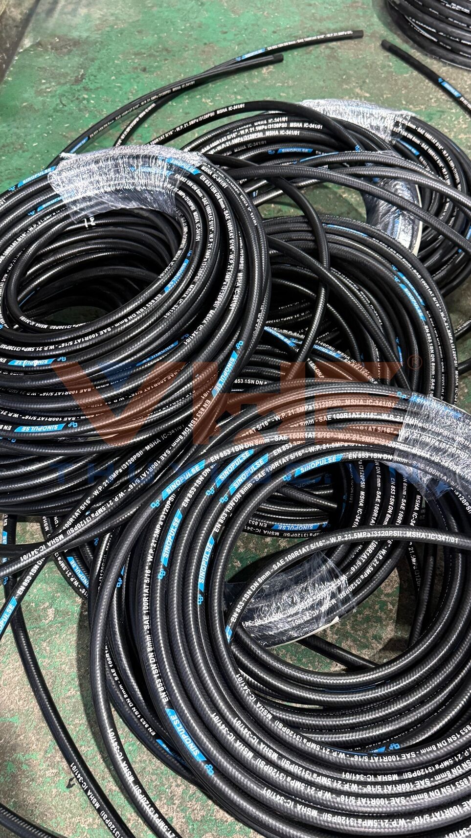 Crimping 5/16'' Single-Wire Braid Sinopulse Hydraulic Hose