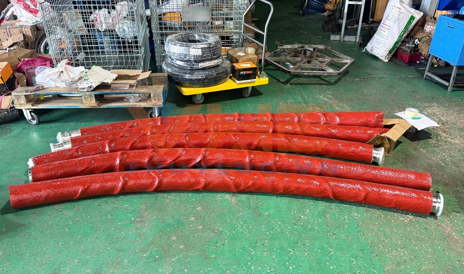 standards: Fire Sleeve (Silicone-coated fiberglass sleeve)