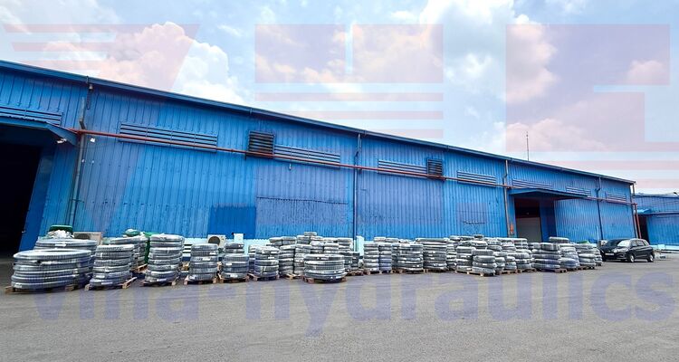 VHE continues to import more than 30,00 meters Sinopulse hydraulic hose to serve customers