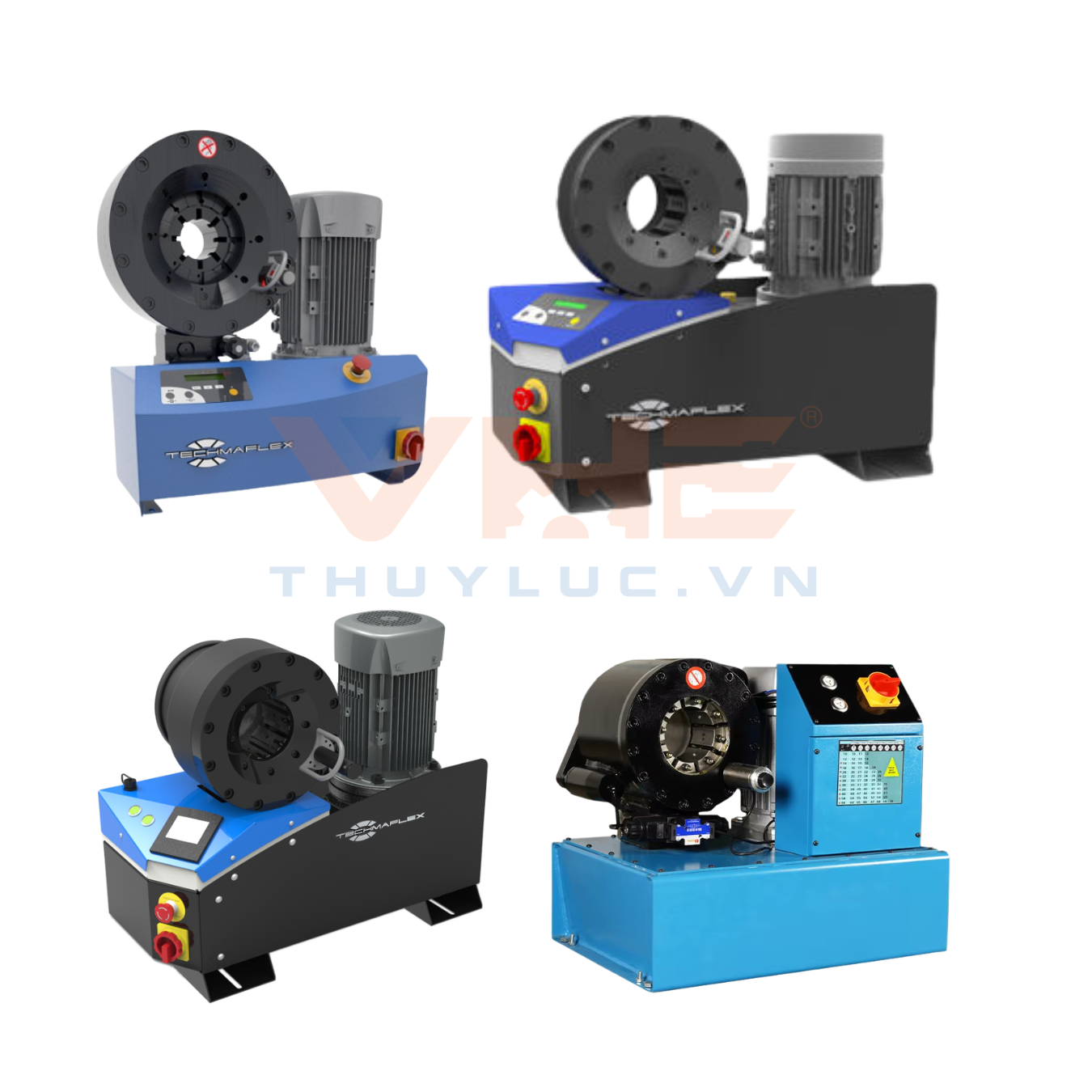 Techmaflex Hydraulic Hose Crimping Machine