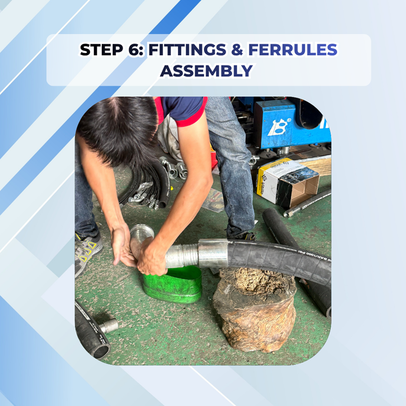Step 6: Fittings & Ferrules Assembly 