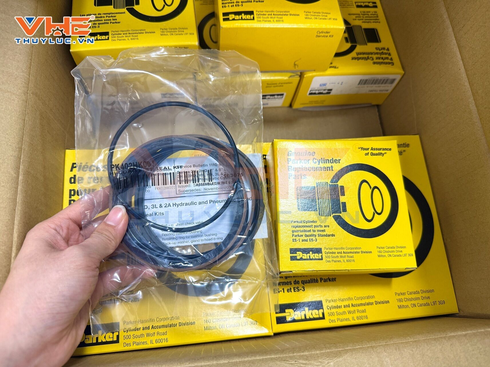 Genuine Parker Seals and O-rings in Ho Chi Minh City