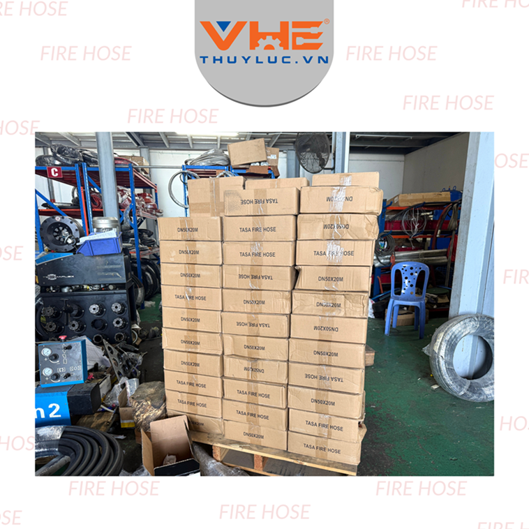 crimping project for 1,000 Tasa Fire Hose reels