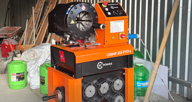 Standard Installation Procedure for Hydraulic Hose Crimping Machines at VHE