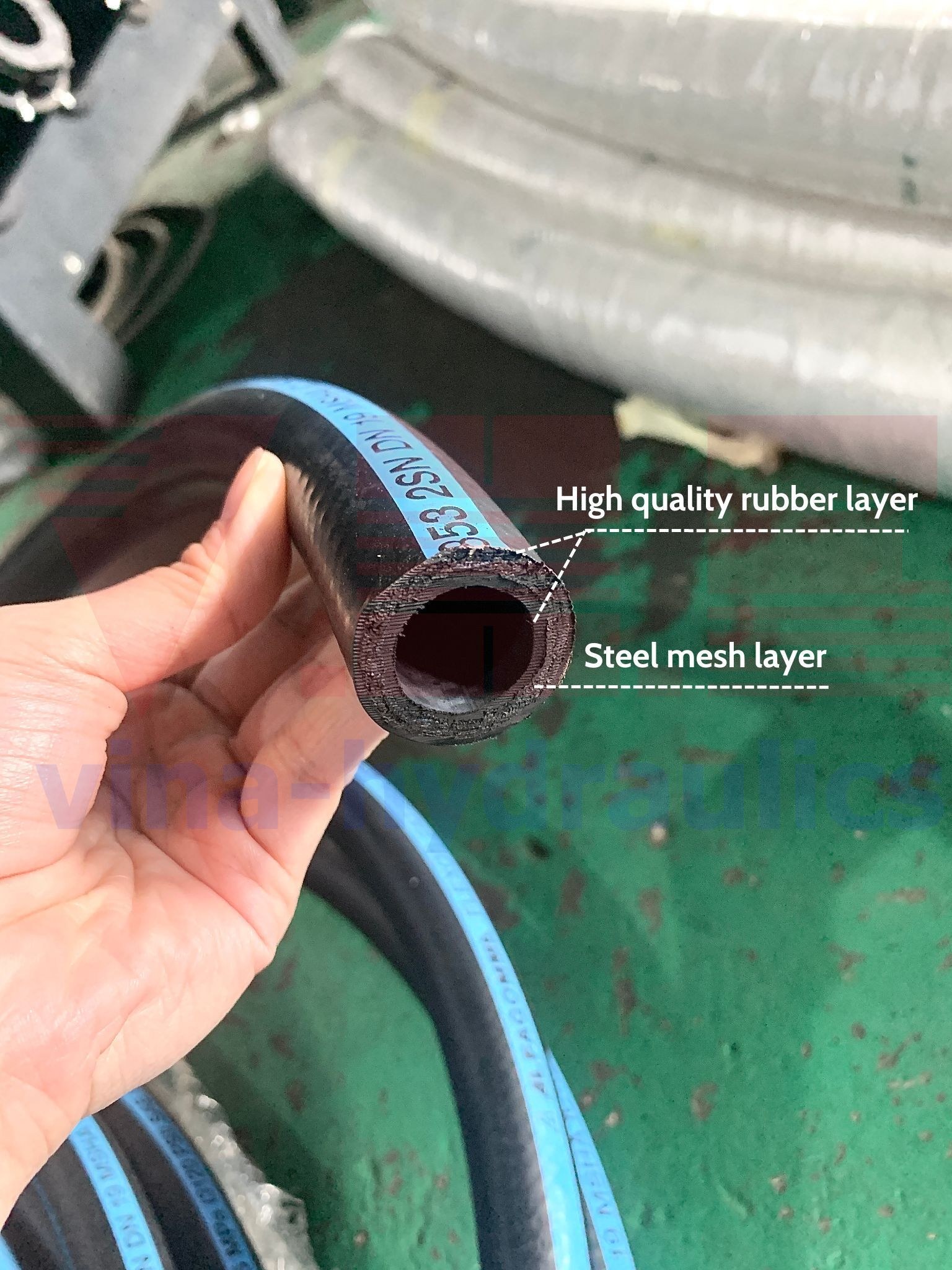 The material of hydraulic hose