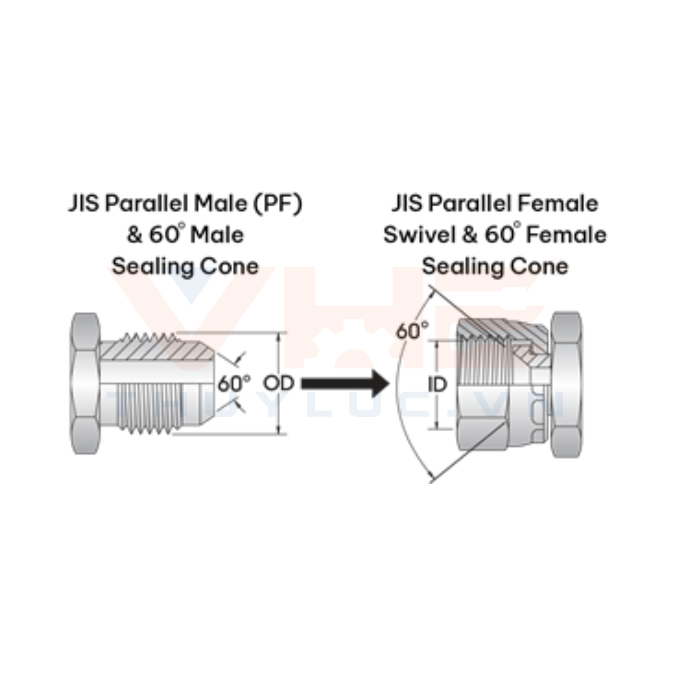 Ren JIS 30° (Japanese Industrial Standard)