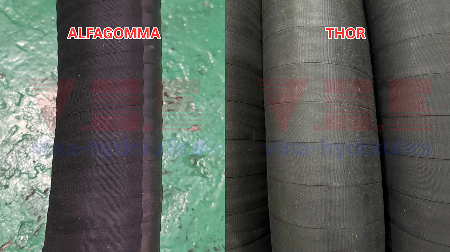 Ống hút dầu Alfagomma và Thor