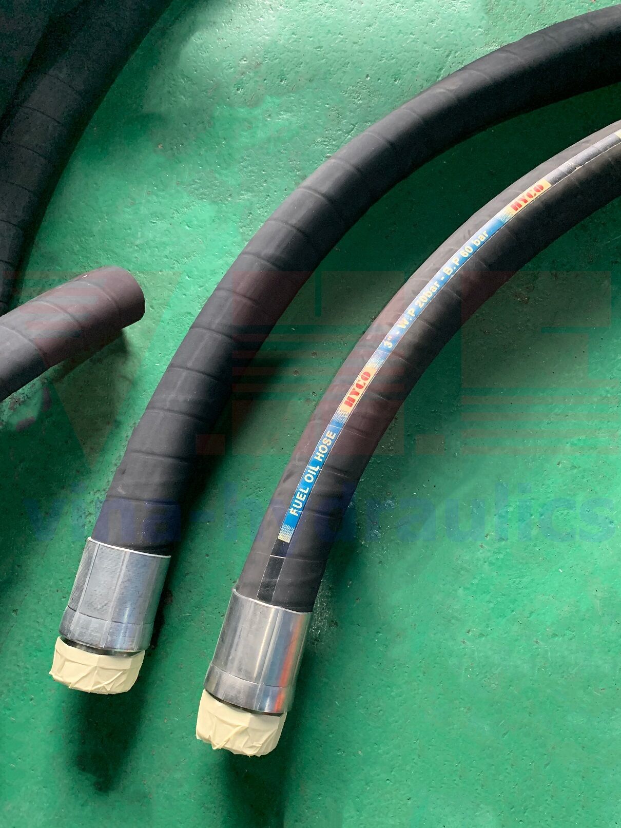 Processing of HYCO 3'' canvas rubber hydraulic hose nationwide