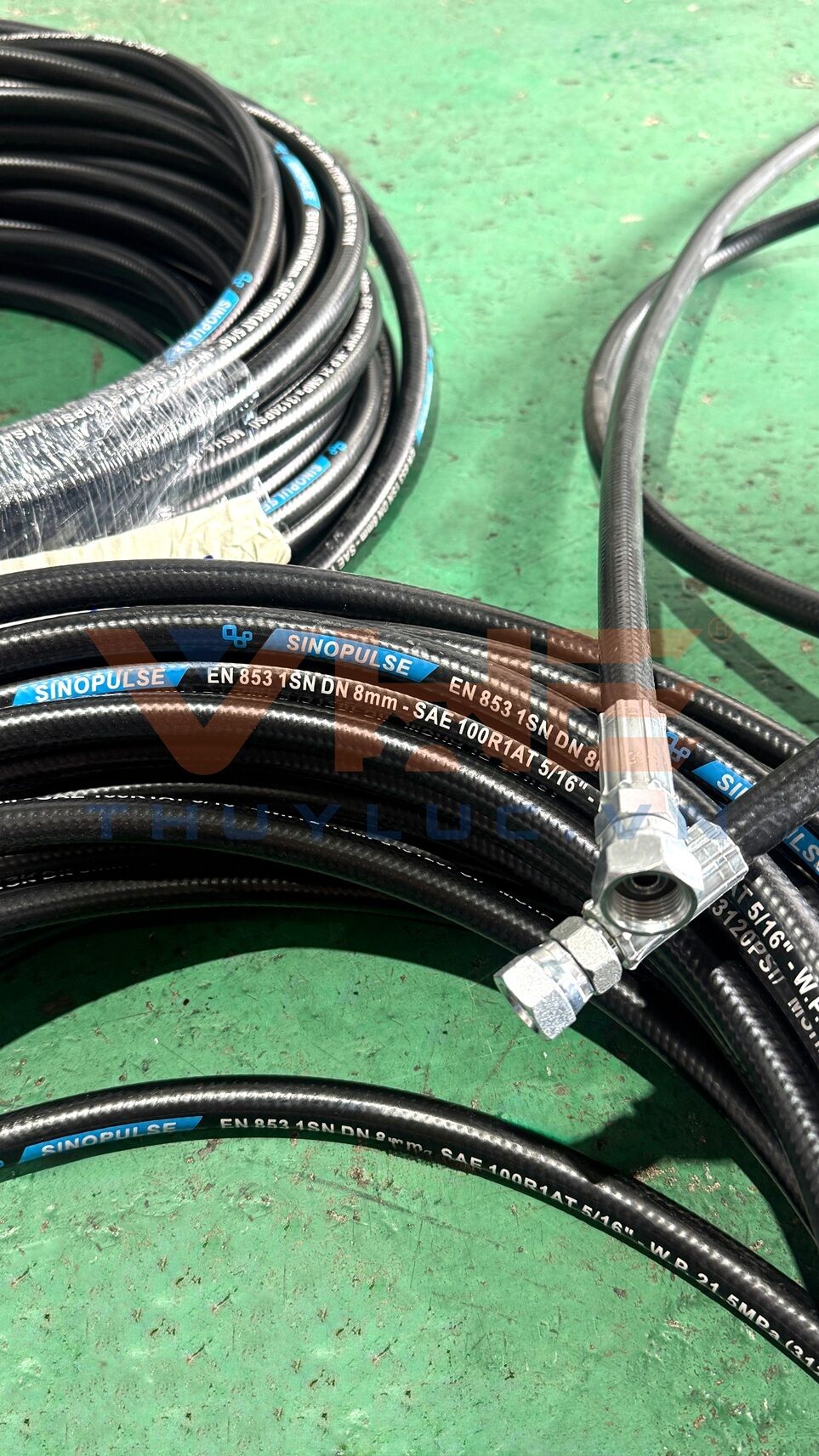 crimping of both ends for over 100 Sinopulse 5/16'' single-wire hydraulic hoses