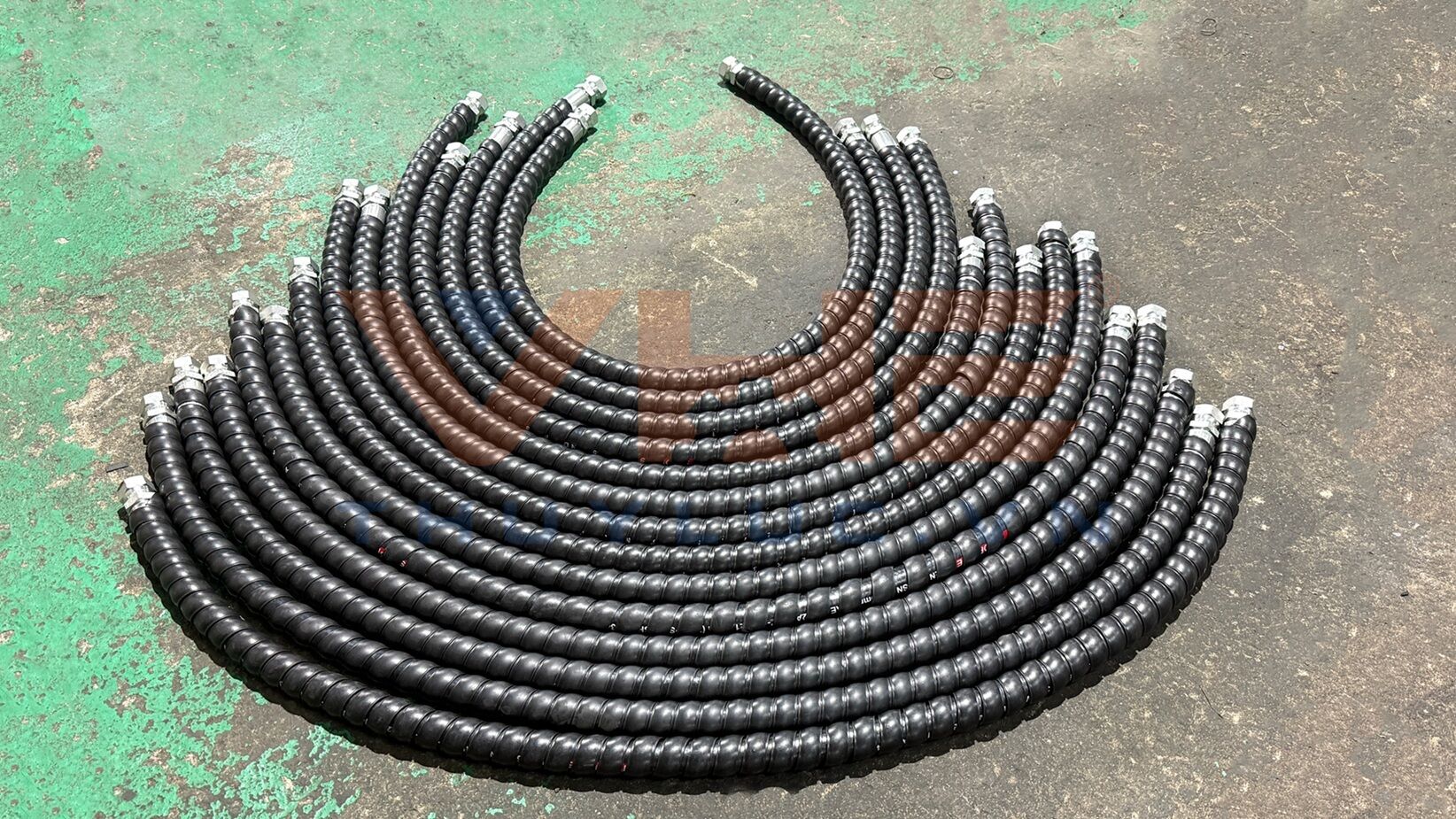 When Does VHE Recommend Using Plastic Spiral Guards?
