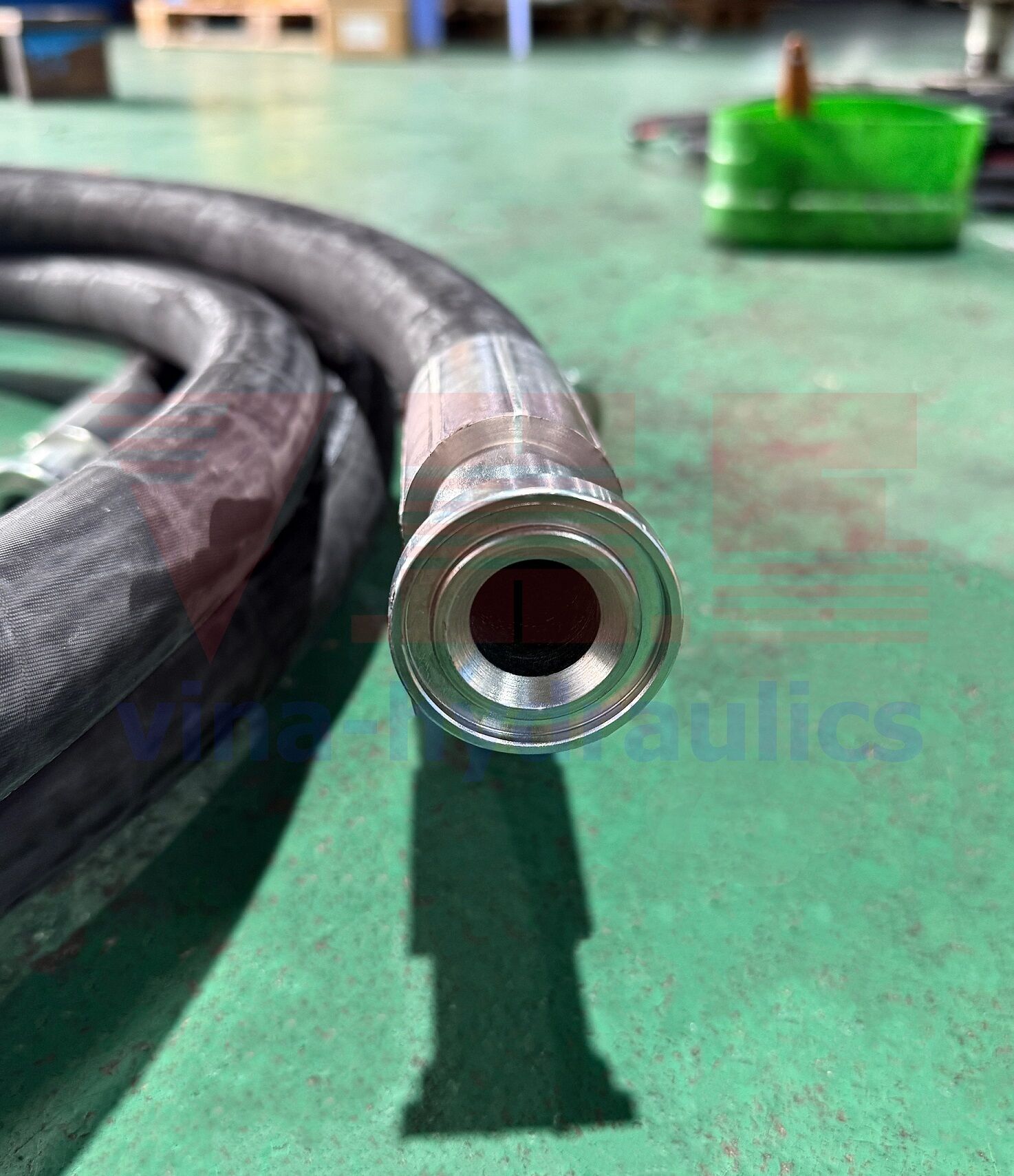 Tuy ô thủy lực Vitillo 4 lớp bấm đầu mặt bích