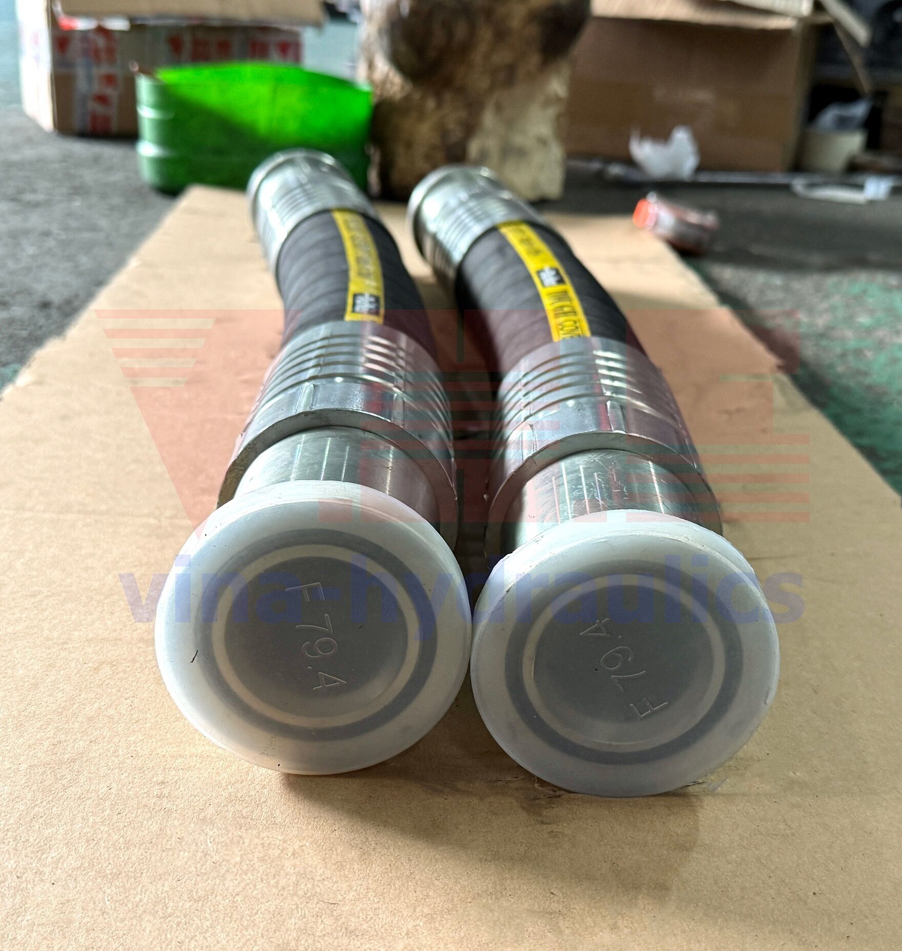 VHE Fabricates Parker R15 R42TC Hydraulic Hoses