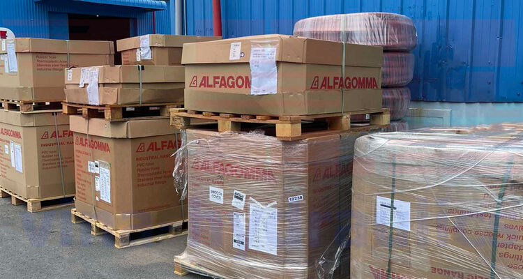 Stocking more than 50,000 meters of genuine Alfagomma hydraulic hose at a good price nationwide