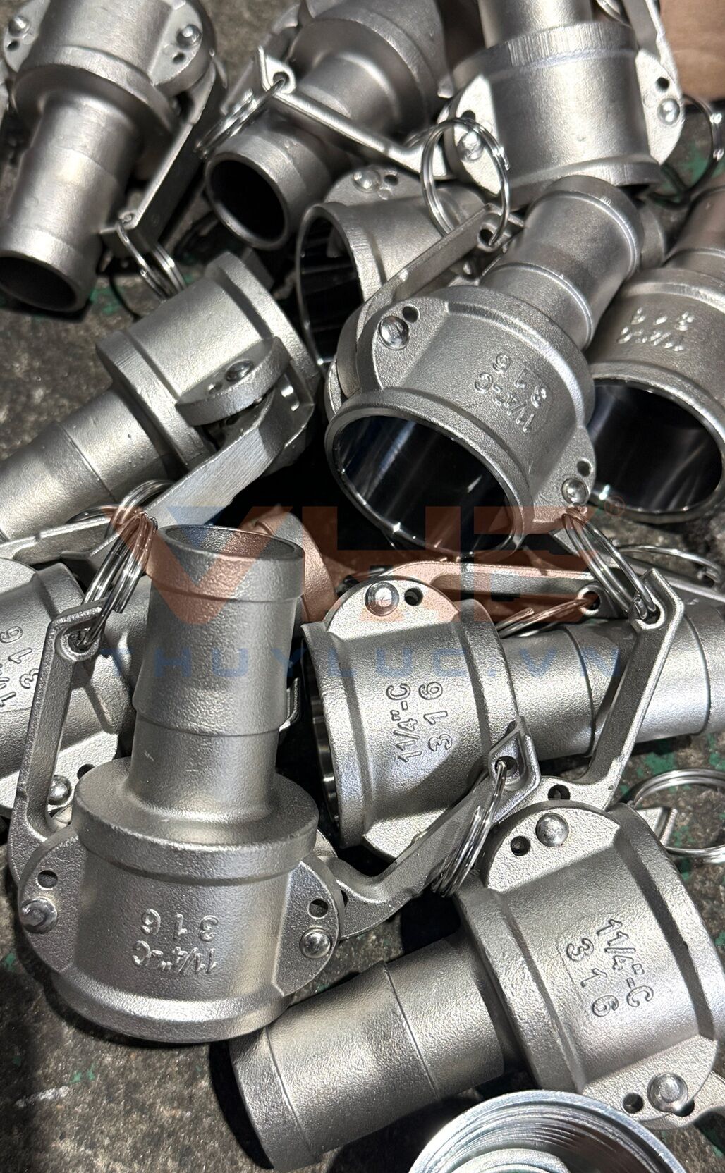 khớp nối nhanh kiểu C SUS304