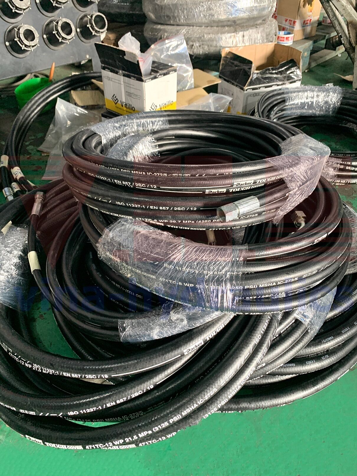 Genuine Parker hydraulic pneumatic hoses at good prices in Saigon