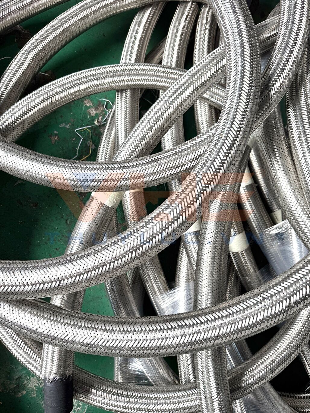 Stainless steel wire braid