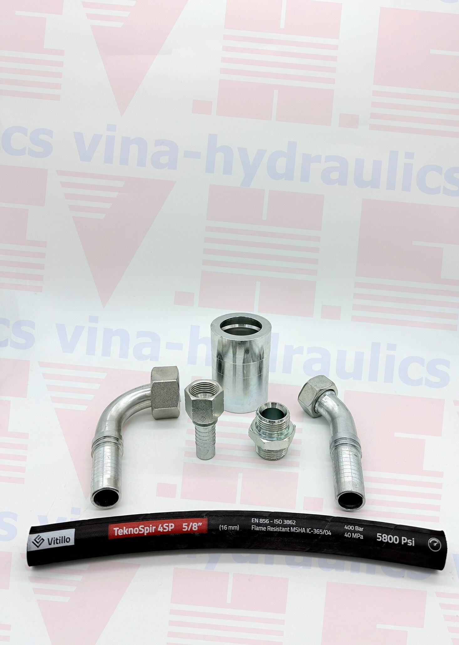 Distributor of genuine Vitillo hydraulic fittings in Vietnam