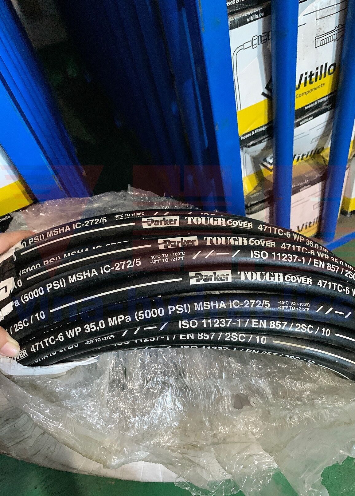 3/8'' Hydraulic Hose 2SC, 471TC-6