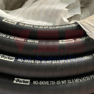 Ống thủy lực bện 4 lớp thép 731MSHA-20 4SH Parker-3