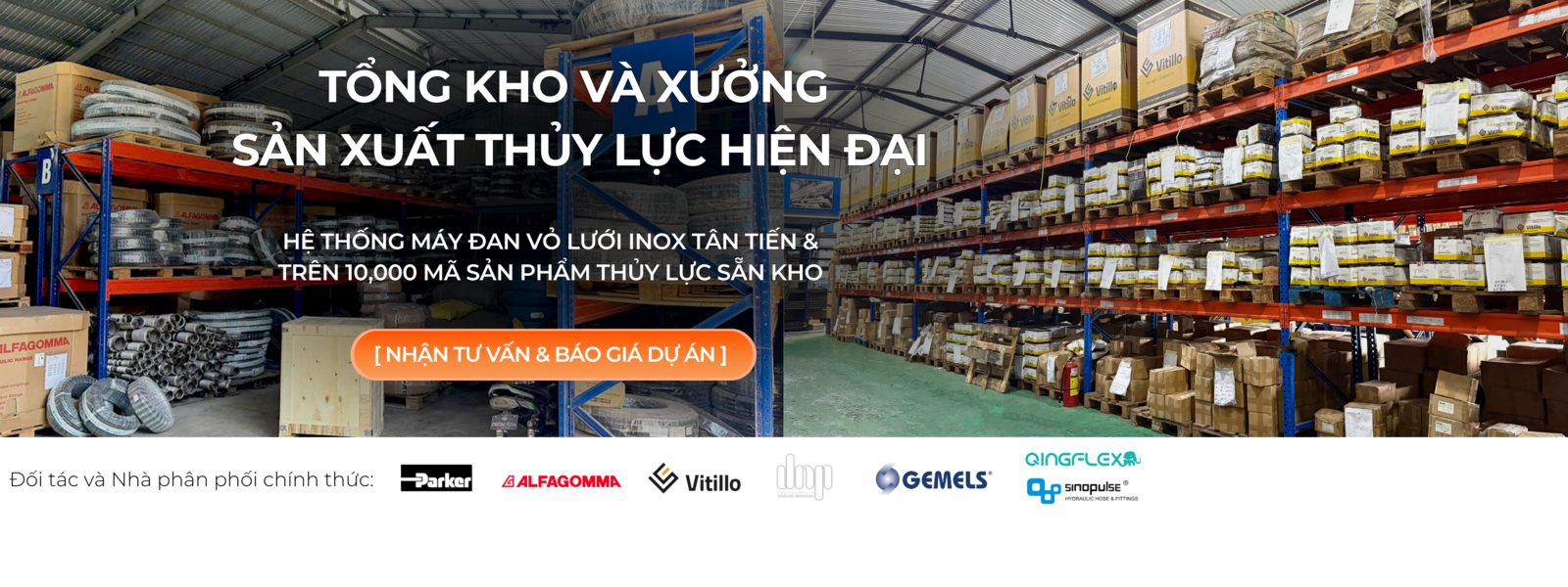 Kho hàng Ống thủy lực 1 lớp, 2 lớp, 4 lớp đủ size chất lượng, giá rẻ tại VHE