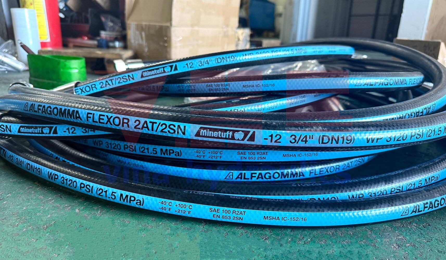 Tuy ô Alfagomma 2 lớp