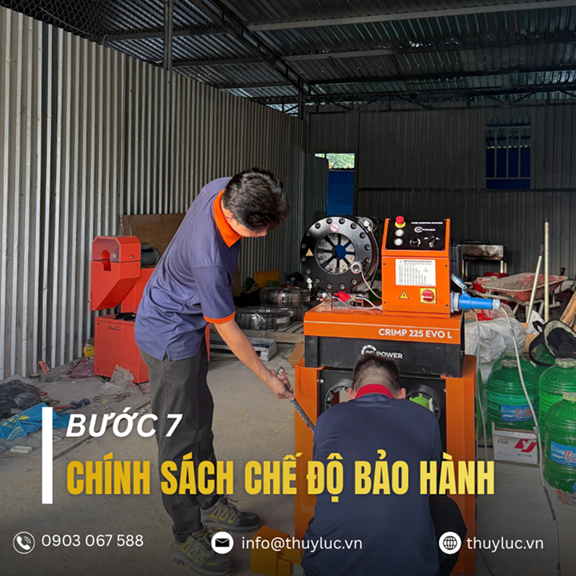 7. Phổ biến chế độ bảo hành và chính sách sửa chữa