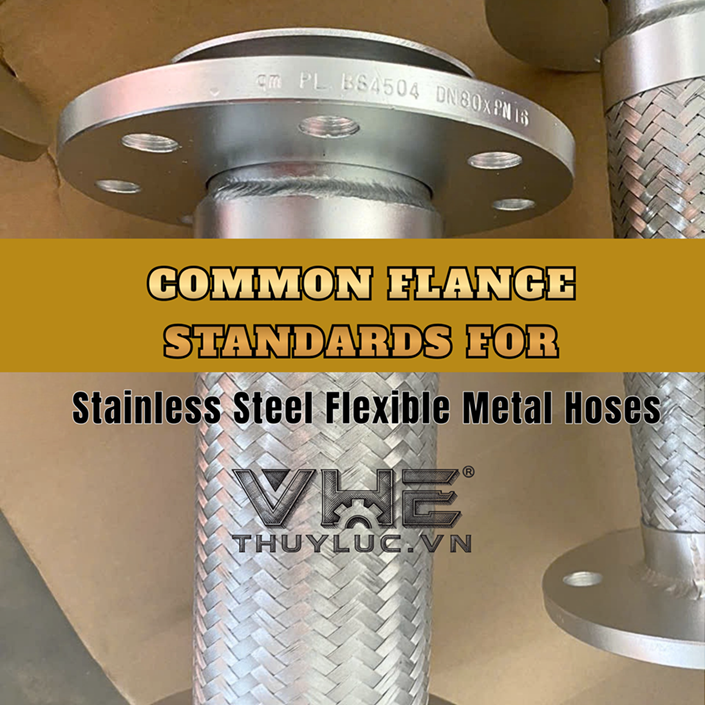 Common Flange Standards for Stainless Steel Flexible Metal Hoses
