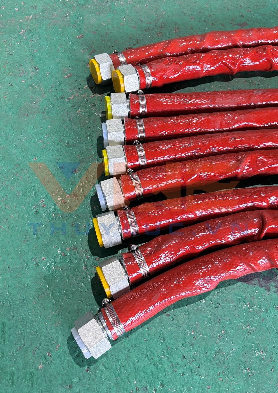 Hydraulic Hoses with PJ Sleeves