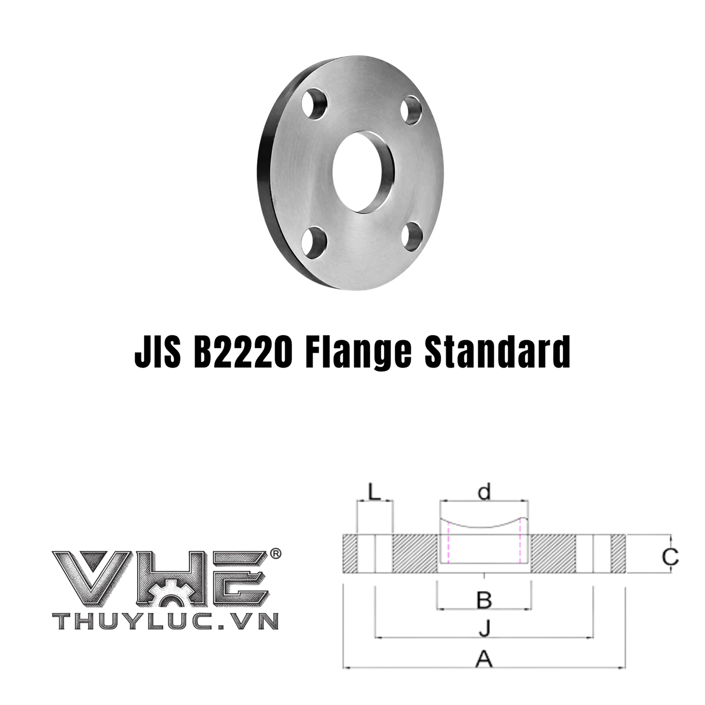 JIS B2220 Flange Standard