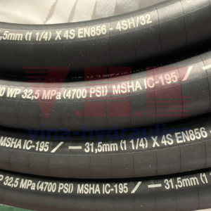 Ống thủy lực bện 4 lớp thép 731MSHA-20 4SH Parker-2