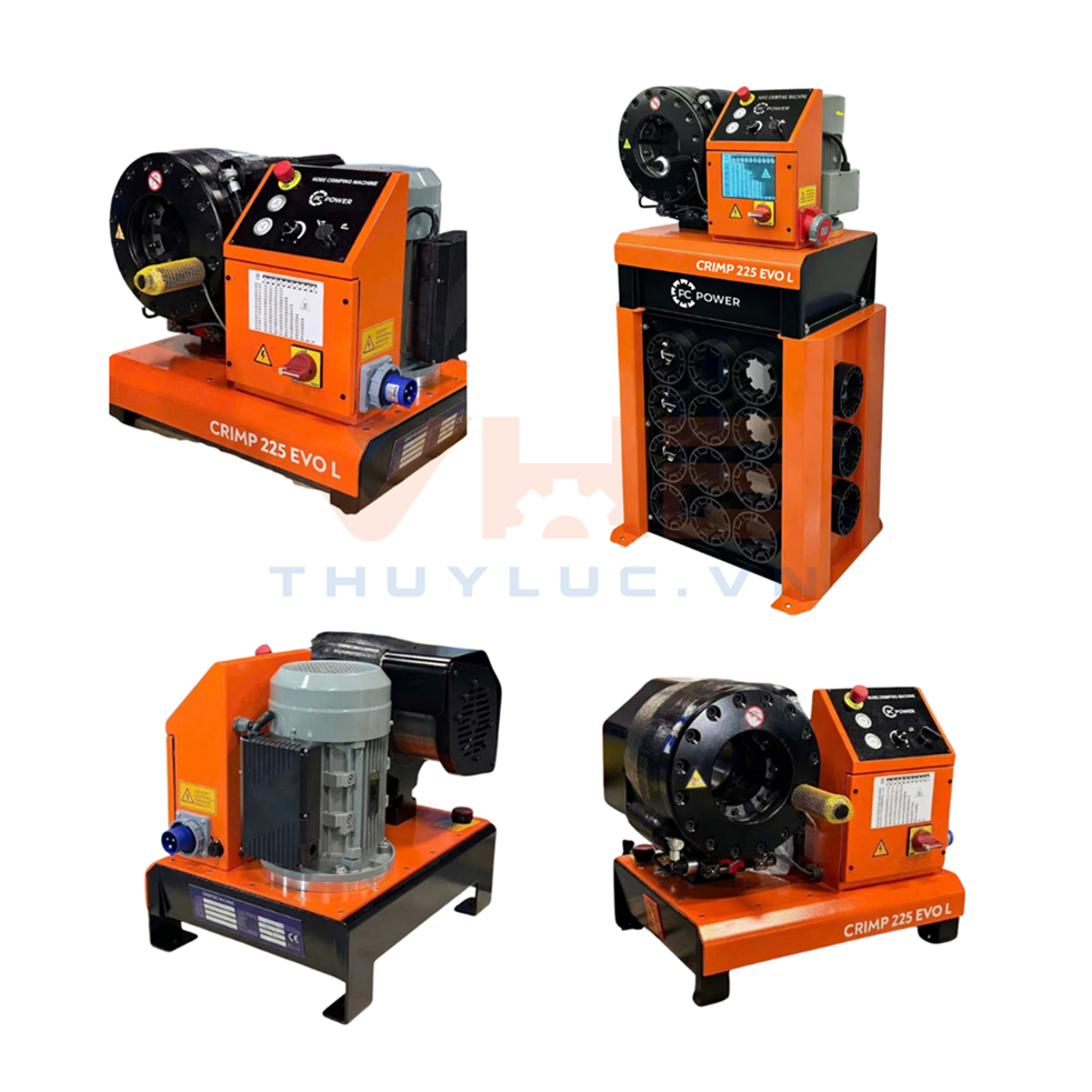 PC POWER - CRIMP 225 EVO L Hydraulic Crimping Machine