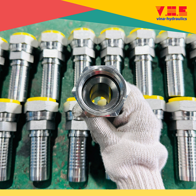 Đầu bấm thủy lực JIC chất lượng giá tốt