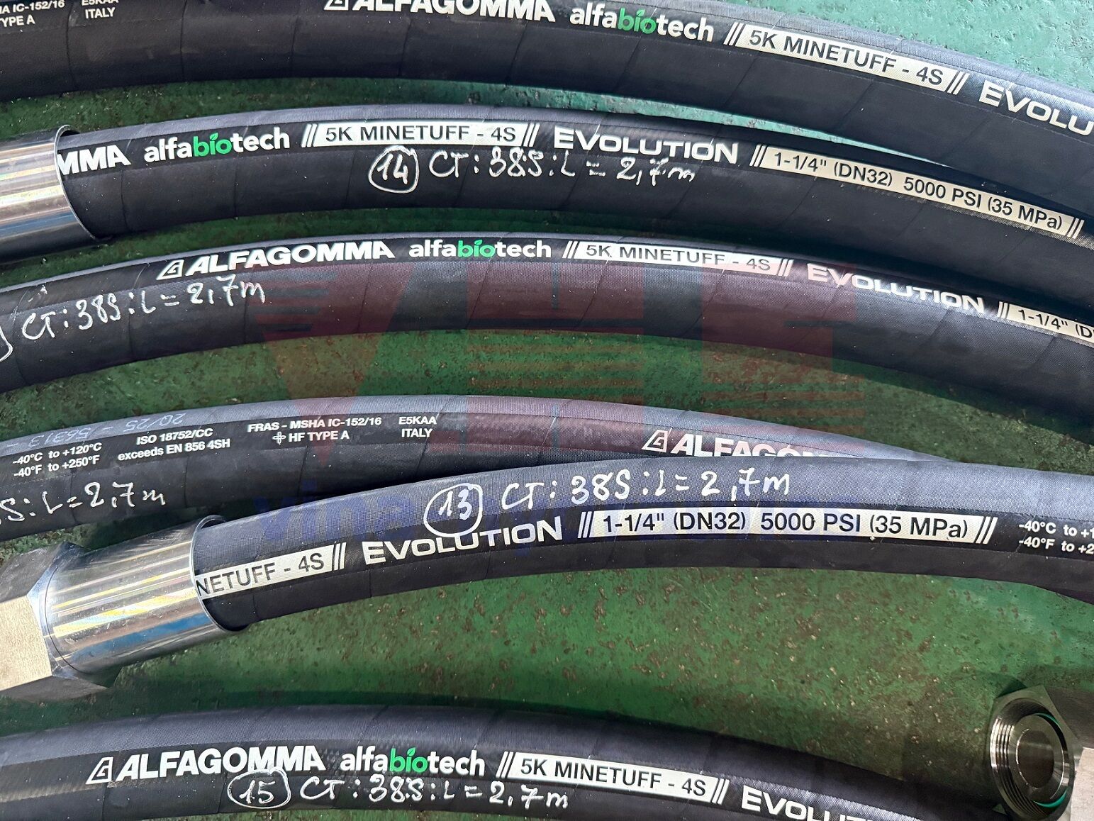 Ống Alfagomma 4 lớp